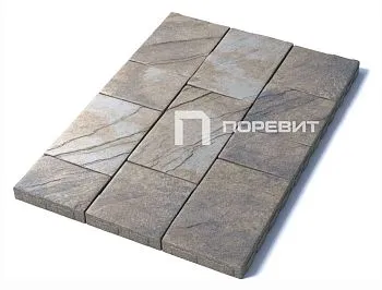 Тротуарная плитка Поревит Искусственный камень "Литос" Б.1.АН.6 в Екатеринбурге