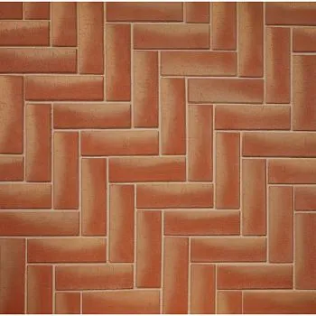 Плитка клинкерная тротуарная ЛСР Канны Золото красный Лонг 250*80*50 в Екатеринбурге