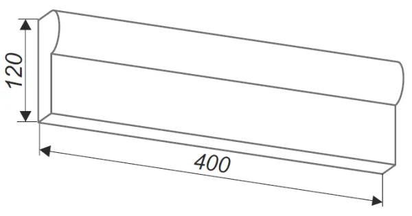 Наличник прямой арт АН4 – купить по низкой цене в Екатеринбурге в интернет-магазине Стройснаб Наличник прямой арт АН4 в Екатеринбурге