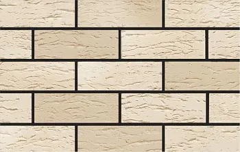 Уценка Кирпич керамический лицевой Фурбау Сливки рустика меланж 1,4 НФ в Екатеринбурге