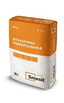 Штукатурка УНИВЕРСАЛЬНАЯ Smesit, 25 кг – купить по низкой цене в Екатеринбурге в интернет-магазине Стройснаб Штукатурка УНИВЕРСАЛЬНАЯ Smesit, 25 кг