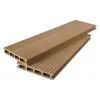 Террасная доска AIWOOD 140*22 брашированная двусторонняя (текстура 3D+3D), Оре 