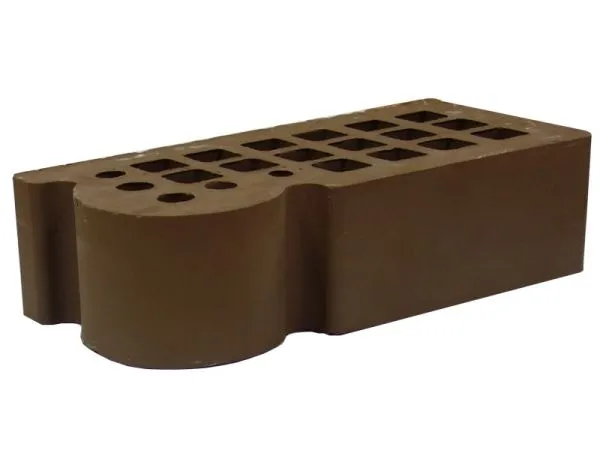 Кирпич керамический лицевой ЖКЗ темно-коричневый гладкий КФ-3 фигурный 1,4 НФ – купить по низкой цене в Екатеринбурге в интернет-магазине Стройснаб Кирпич керамический лицевой ЖКЗ темно-коричневый гладкий КФ-3 фигурный 1,4 НФ в Екатеринбурге