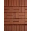 Плитка клинкерная тротуарная ЛСР Эдинбург темно-красный Бордюр 200*100*50 в Екатеринбурге