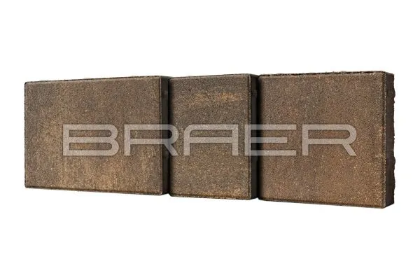 Тротуарная плитка BRAER Старый город "Венусбергер" (Каштан)