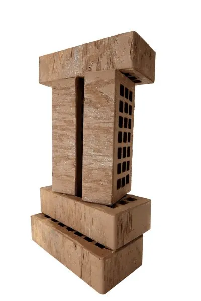 Кирпич керамический лицевой ЖКЗ тёмно-коричневый скала-алмаз 1 НФ в Екатеринбурге