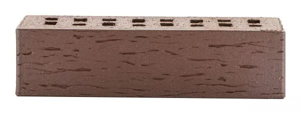 Кирпич клинкерный лицевой ЛСР Брюгге темно-терракотовый береста 0,7 НФ в Екатеринбурге