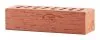 Кирпич клинкерный лицевой ЛСР Лондон красный береста 0,7 НФ в Екатеринбурге