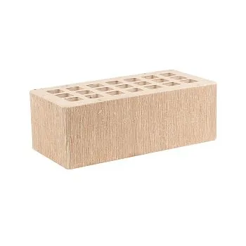 Кирпич керамический лицевой ЖКЗ слоновая кость бархат 1,4 НФ в Екатеринбурге