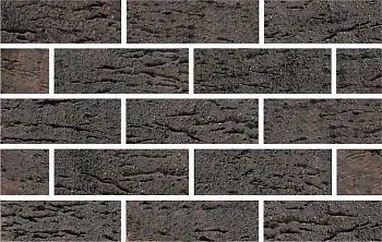 Кирпич керамический лицевой Фурбау Бавария блэк 1,4 НФ в Екатеринбурге