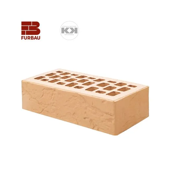 Кирпич керамический Копыловская керамика лицевой 1 НФ Ваниль Бархан в Екатеринбурге