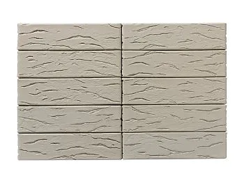 Кирпич керамический лицевой ОСМиБТ серый рустик 0,7 НФ в Екатеринбурге