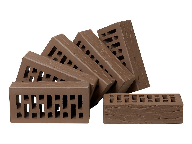 Кирпич керамический лицевой ОСМиБТ коричневый рустик 1 НФ – купить по низкой цене в Екатеринбурге в интернет-магазине Стройснаб Кирпич керамический лицевой ОСМиБТ коричневый рустик 1 НФ в Екатеринбурге