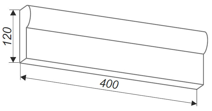 Наличник прямой арт АН4 – купить по низкой цене в Екатеринбурге в интернет-магазине Стройснаб Наличник прямой арт АН4 в Екатеринбурге