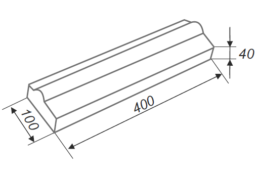 Карниз прямой арт. АК1 в Екатеринбурге