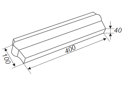Карниз угловой левый арт. АК1-Л в Екатеринбурге