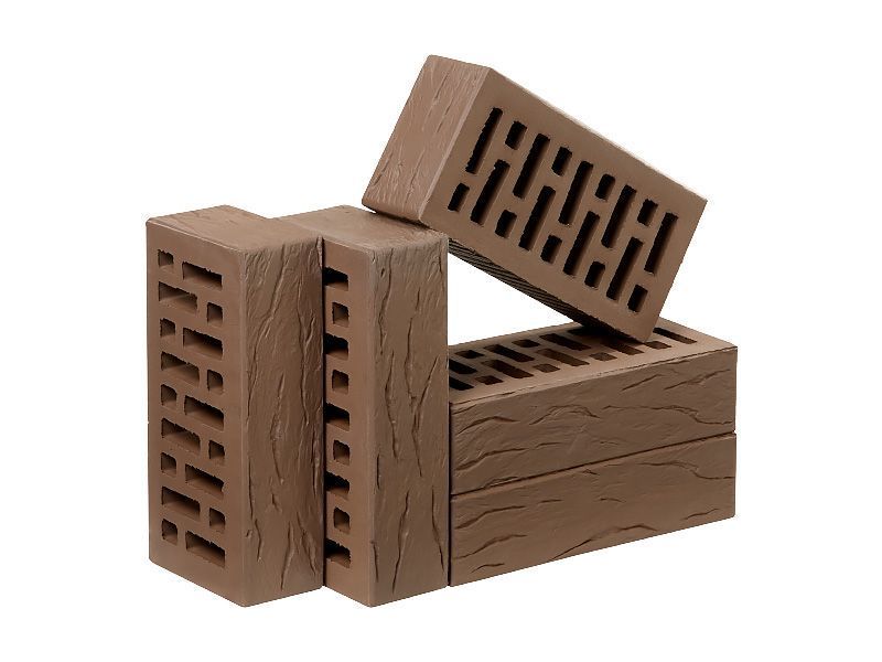 Кирпич керамический лицевой ОСМиБТ коричневый рустик 1 НФ – купить по низкой цене в Екатеринбурге в интернет-магазине Стройснаб Кирпич керамический лицевой ОСМиБТ коричневый рустик 1 НФ в Екатеринбурге