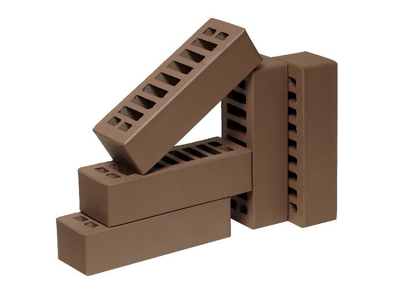 Кирпич керамический лицевой ОСМиБТ коричневый гладкий 0,7 НФ – купить по низкой цене в Екатеринбурге в интернет-магазине Стройснаб Кирпич керамический лицевой ОСМиБТ коричневый гладкий 0,7 НФ в Екатеринбурге