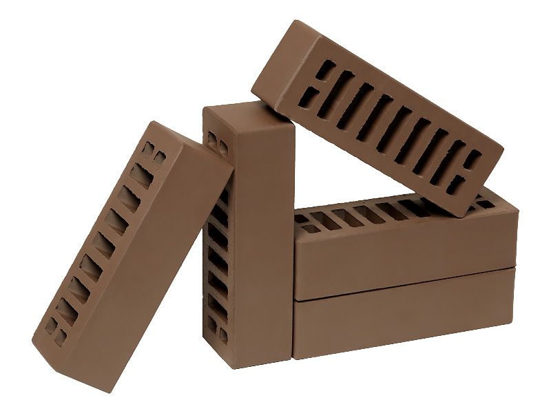 Кирпич керамический лицевой ОСМиБТ коричневый гладкий 0,7 НФ – купить по низкой цене в Екатеринбурге в интернет-магазине Стройснаб Кирпич керамический лицевой ОСМиБТ коричневый гладкий 0,7 НФ в Екатеринбурге