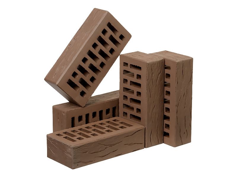 Кирпич керамический лицевой ОСМиБТ коричневый рустик 1 НФ – купить по низкой цене в Екатеринбурге в интернет-магазине Стройснаб Кирпич керамический лицевой ОСМиБТ коричневый рустик 1 НФ в Екатеринбурге