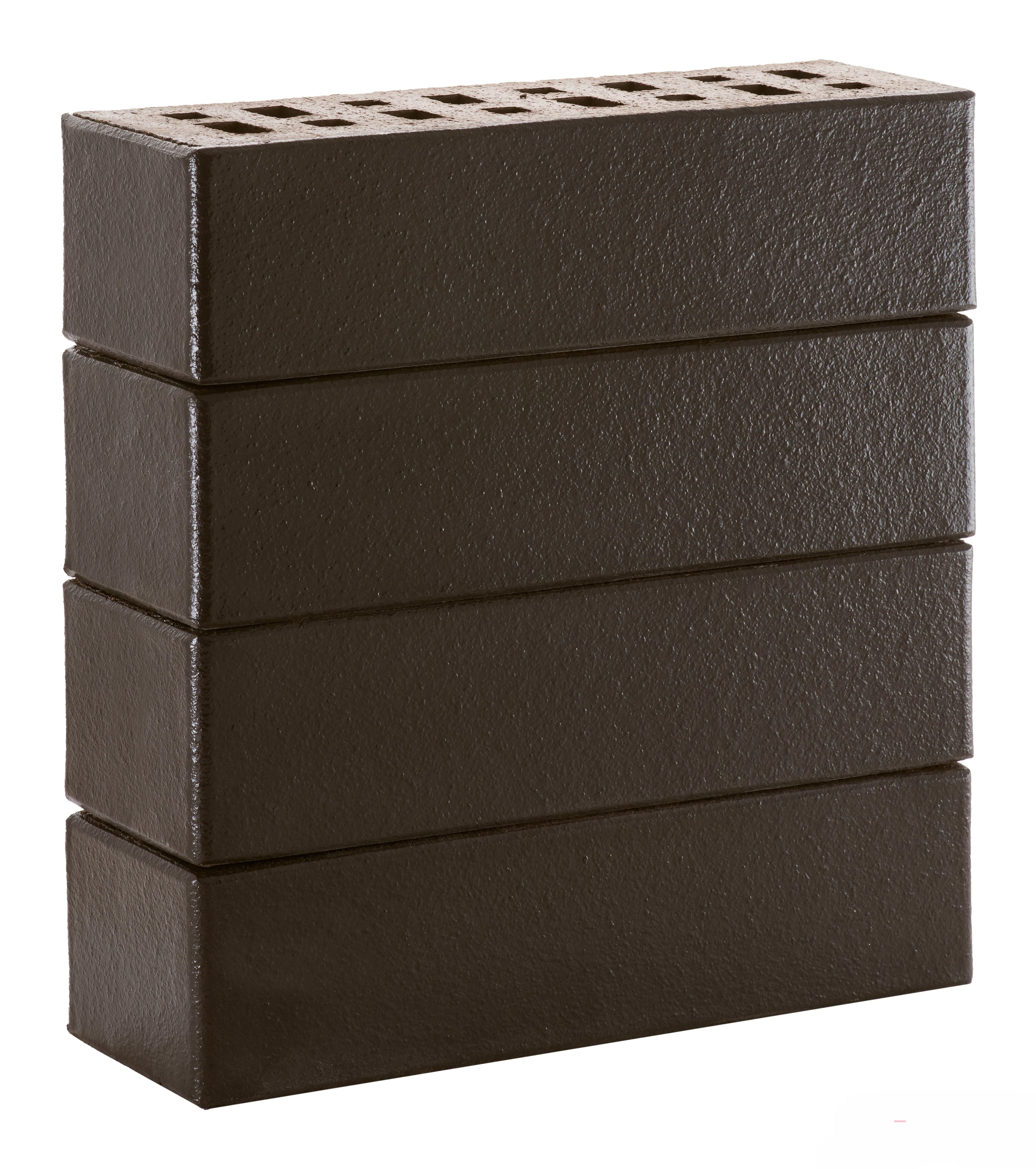 Клинкер фасадный ЛСР 0,71 НФ чёрный "Рейкьявик" глянцевый – купить по низкой цене в Екатеринбурге в интернет-магазине Стройснаб Клинкер фасадный ЛСР 0,71 НФ чёрный "Рейкьявик" глянцевый в Екатеринбурге