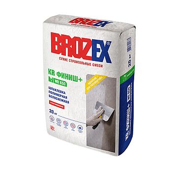 Шпаклевка полимерная WR 650 KR Финиш+ BROZEX 20кг