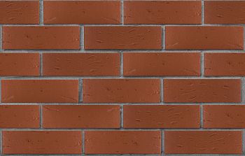 Кирпич керамический ЛСР одинарный Тёмно-красный рустик  в Екатеринбурге