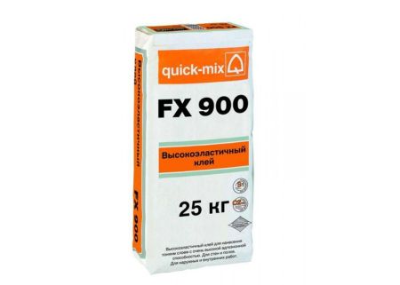 Квик микс (Quick-mix) FX 900 Высокоэластичный клей, 25 кг