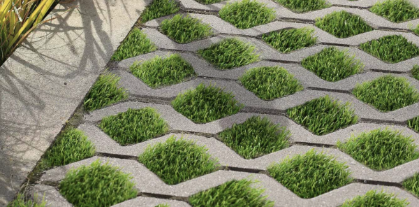 Тротуарная плитка Поревит Стандарт "ГАЗОННАЯ РЕШЕТКА" Б.1.ГР.8 – купить по низкой цене в Екатеринбурге в интернет-магазине Стройснаб Тротуарная плитка Поревит Стандарт "ГАЗОННАЯ РЕШЕТКА" Б.1.ГР.8 в Екатеринбурге