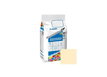 Затирка швов Mapei Keracolor FF №131 2кг Ваниль Затирка швов Mapei Keracolor FF №131 2кг Ваниль