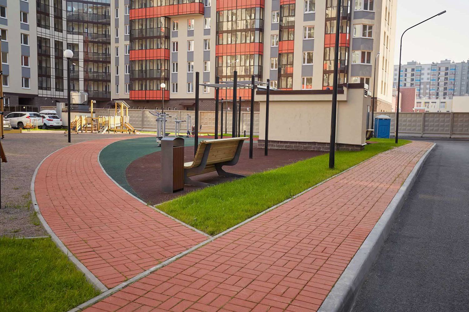 Плитка клинкерная тротуарная ЛСР Лондон красный Классик 200*100*50