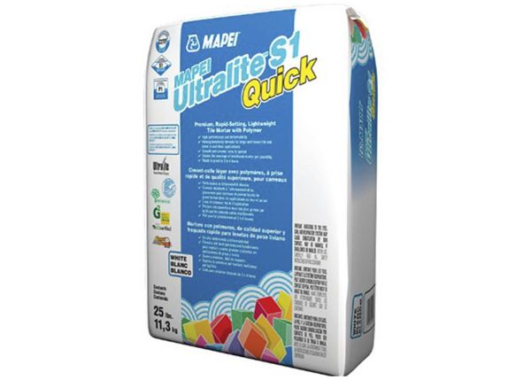 Клей для плитки Mapei Ultralite S1 QUICK, белый – купить по низкой цене в Екатеринбурге в интернет-магазине Стройснаб Клей для плитки Mapei Ultralite S1 QUICK, белый