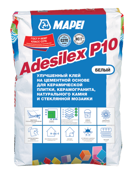 Клей для плитки Mapei Adesilex P10 – купить по низкой цене в Екатеринбурге в интернет-магазине Стройснаб Клей для плитки Mapei Adesilex P10