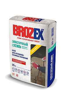Клей для плитки KS 113 ЭЛАСТИЧНЫЙ  BROZEX класс C2 TE S1 25кг