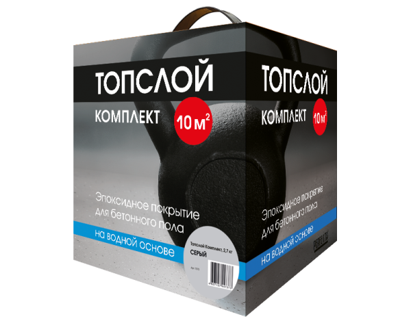 PERFEKTA Эпоксидное покрытие для бетонного пола на водной основе серый Топслой Комплект, 2,7 кг – купить по низкой цене в Екатеринбурге в интернет-магазине Стройснаб PERFEKTA Эпоксидное покрытие для бетонного пола на водной основе серый Топслой Комплект, 2,7 кг
