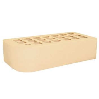 Кирпич керамический лицевой ЖКЗ соломенный гладкий КФ-2 фигурный 1 НФ в Екатеринбурге