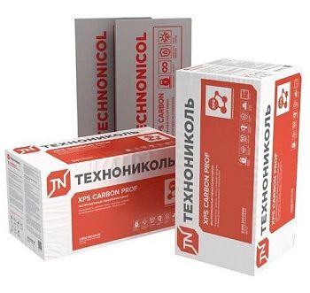 Экструзионный пенополистирол (XPS) ТЕХНОНИКОЛЬ Carbon Prof 1180х580х50 мм, 8 шт