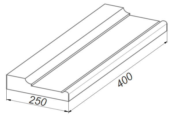 Наличник прямой арт АН6 в Екатеринбурге