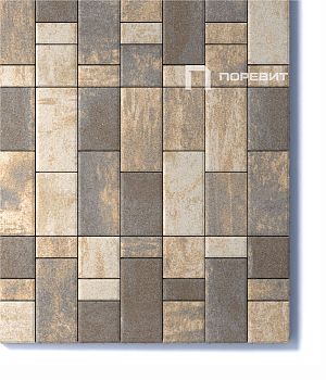 Тротуарная плитка Поревит Колормикс гладкий "УРБАН" Б.2.Фсм.6 – купить по низкой цене в Екатеринбурге в интернет-магазине Стройснаб Тротуарная плитка Поревит Колормикс гладкий "УРБАН" Б.2.Фсм.6 в Екатеринбурге