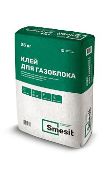 Клей для газоблока Smesit, 25 кг