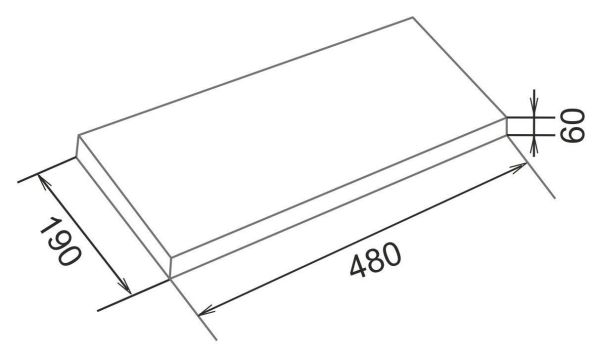 Подоконник арт. АПД1 – купить по низкой цене в Екатеринбурге в интернет-магазине Стройснаб Подоконник арт. АПД1 в Екатеринбурге