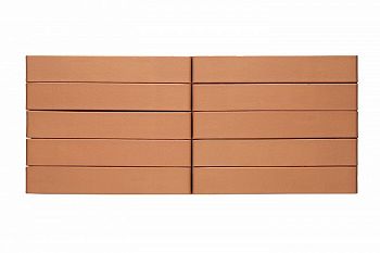 Кирпич керамический лицевой ЖКЗ крафт ригельный в Екатеринбурге