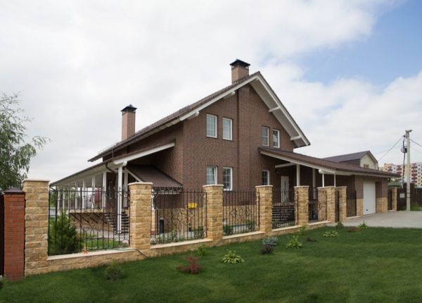 Кирпич керамический ЛСР одинарный Коричневый гладкий в Екатеринбурге