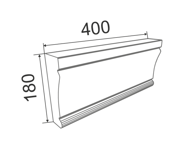 Наличник дверной прямой арт. 005 в Екатеринбурге