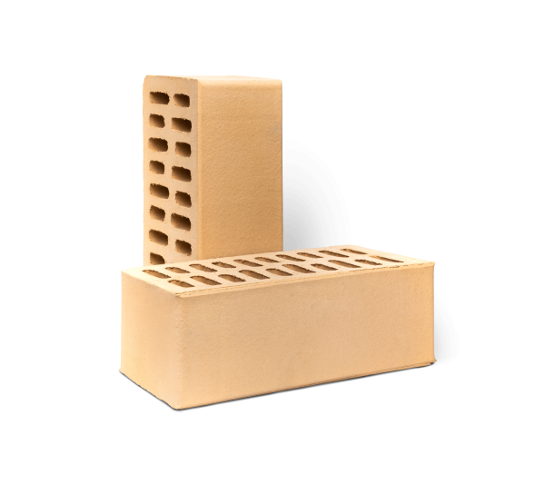 Кирпич керамический ВЗКСМ утолщенный Слоновая Кость гладкий в Екатеринбурге