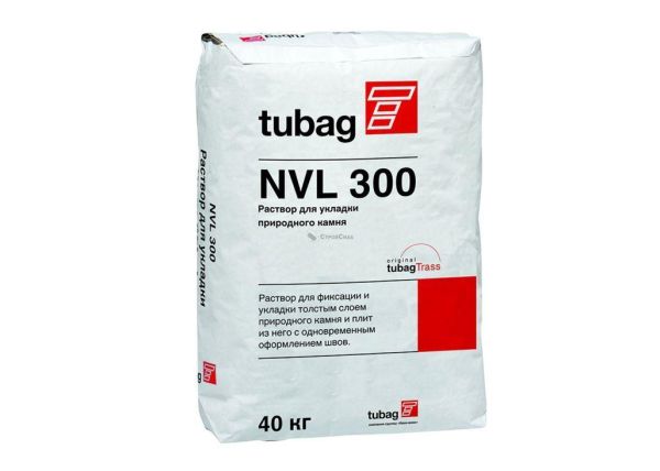Квик Микс (Quick-mix) NVL 300 Раствор для укладки природного камня, тёмно-коричневый