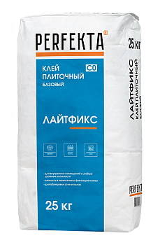 PERFEKTA Клей плиточный Лайтфикс, 25 кг PERFEKTA Клей плиточный Лайтфикс, 25 кг
