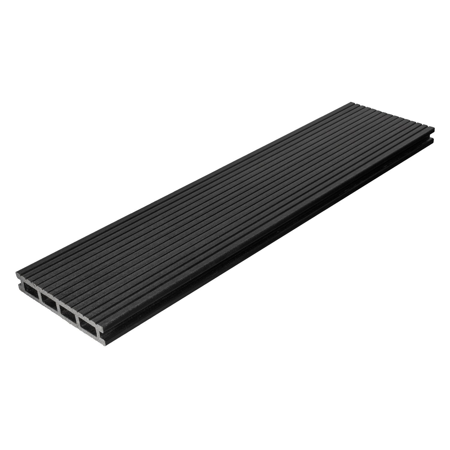 Террасная доска AIWOOD 150*25 брашированная двусторонняя (текстура 3D-Вельвет), Антрацит Террасная доска AIWOOD 150*25 брашированная двусторонняя (текстура 3D-Вельвет), Антрацит
