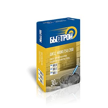 Смесь кладочная цементно-песчаная Быстрой ШКЦ-150 М150 30кг
