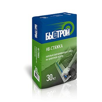 Стяжка для пола Быстрой НВ-стяжка М200 грубый ровнитель 30кг